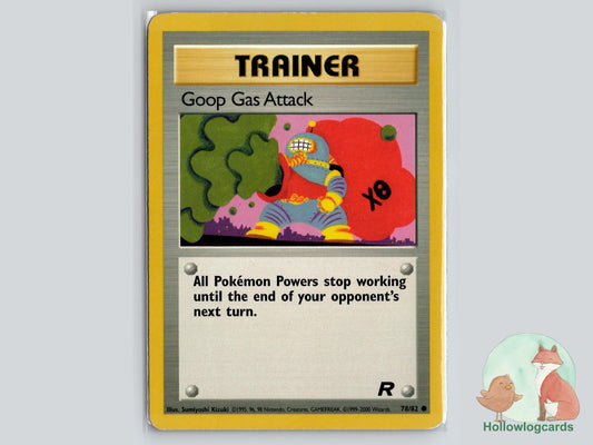 Goop Gas Attack (78/82) - Team Rocket Pokémon Card