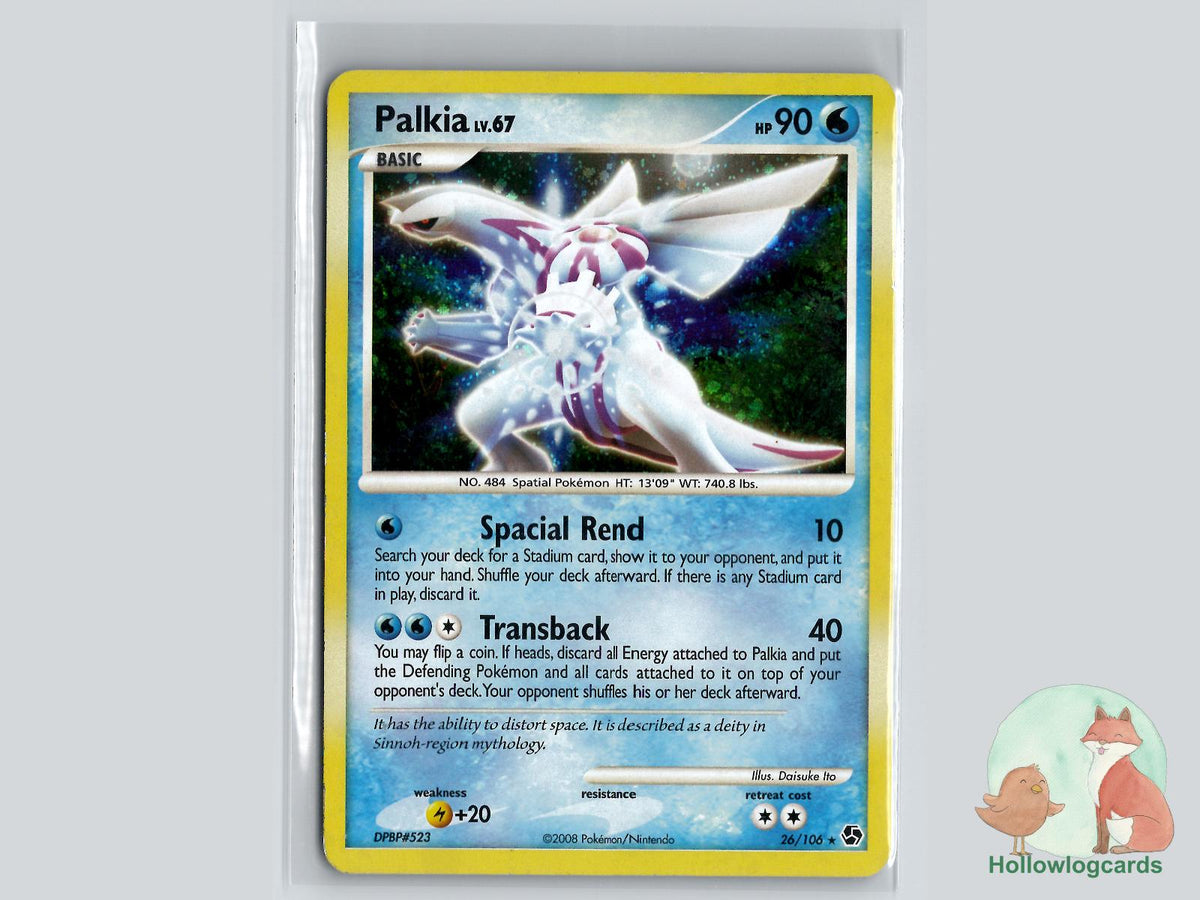 Palkia (26/106) Pokémon Card