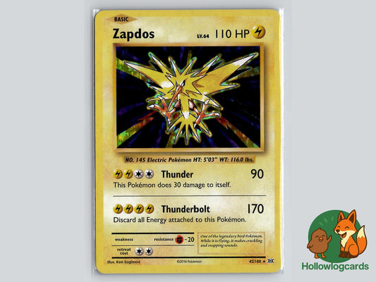 Zapdos (42/108) - Evolutions Pokémon Card