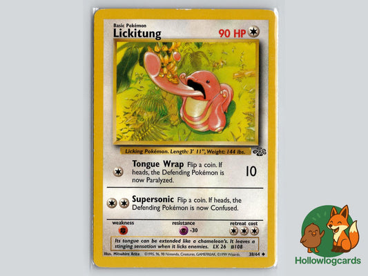 Lickitung (38/64) - Jungle Pokémon Card