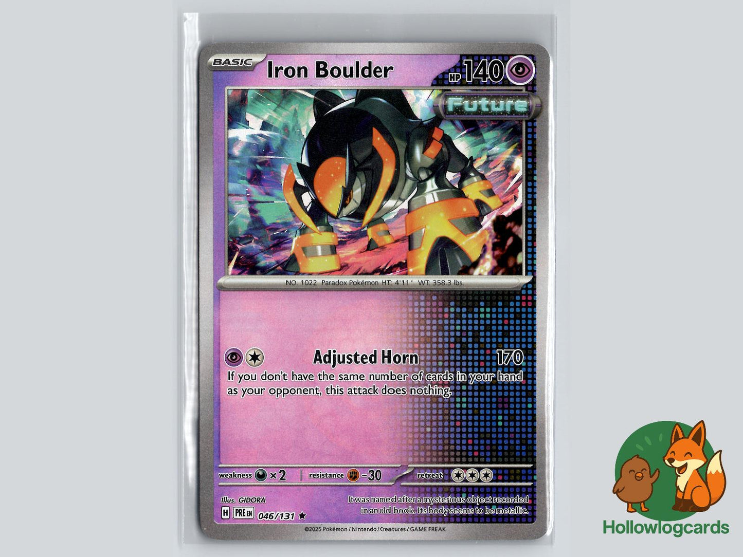 Iron Boulder (046/131) - Prismatic Evolutions Pokémon Card