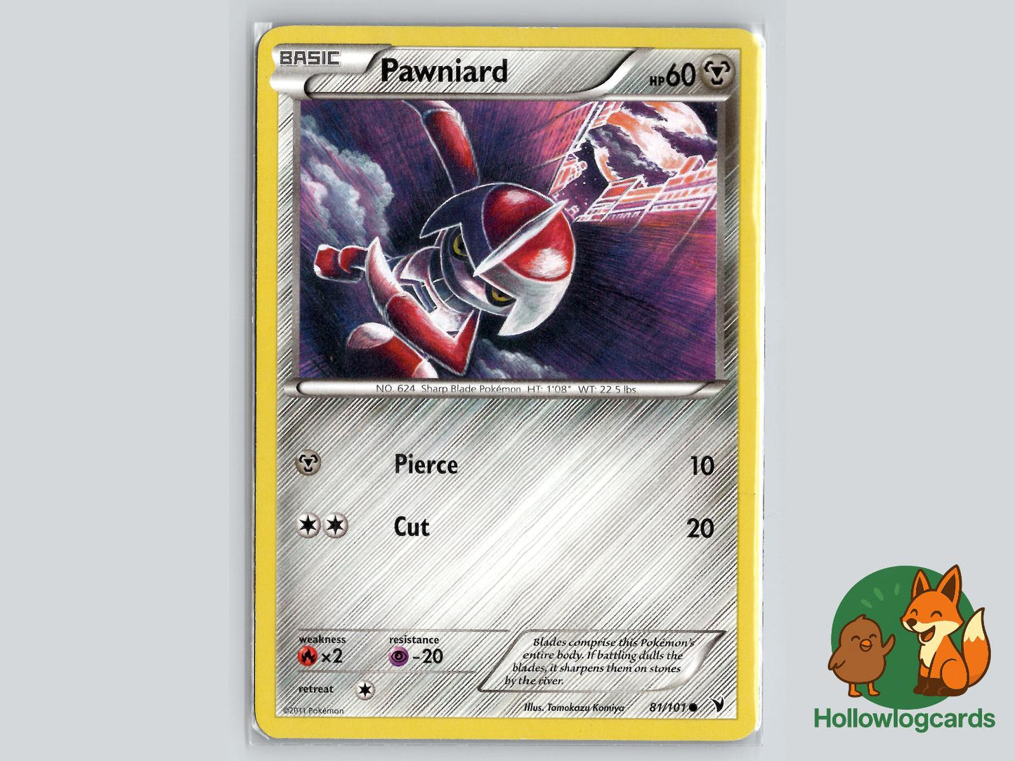 Pawniard (81/101) - Noble Victories Pokémon Card