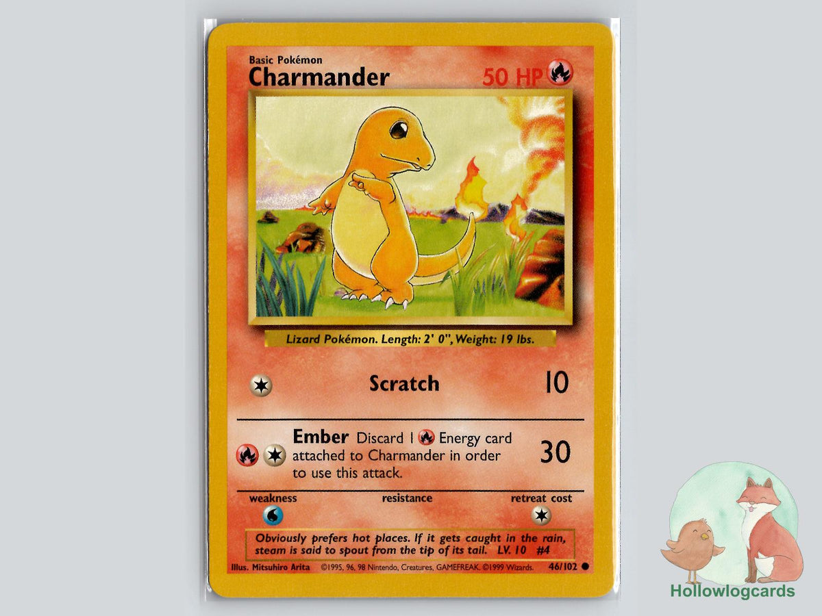 Charmander (46/102) - Base Pokémon Card