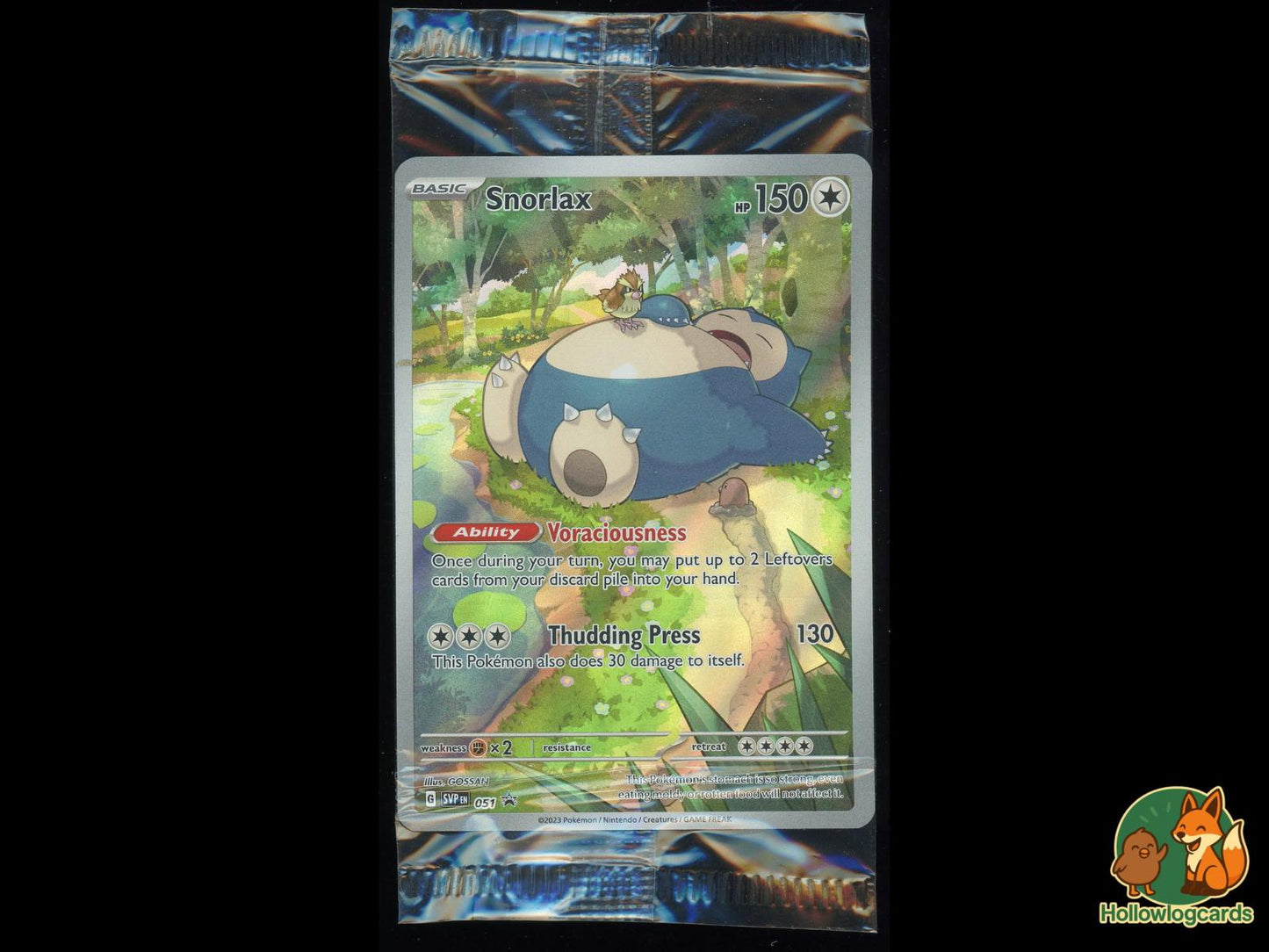 Snorlax (051) - Scarlet & Violet Pokémon Card