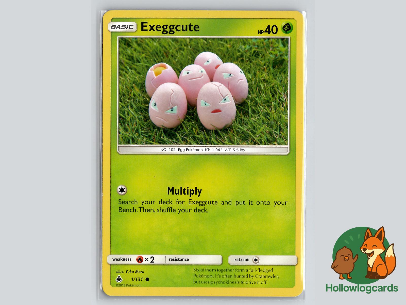 Exeggcute (1/131) - Forbidden Light Pokémon Card