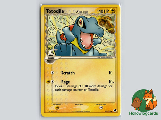 Image of Totodile Dragon Frontiers (DF) #67