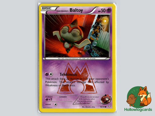 Image of Team Magmas Baltoy Double Crisis (DCR) #10