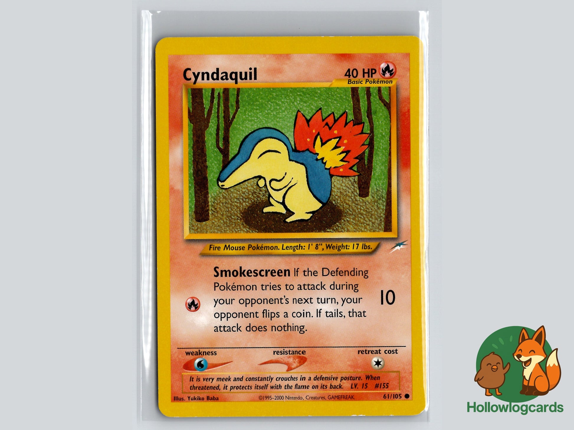 Image of Cyndaquil Neo Destiny (N4) #61