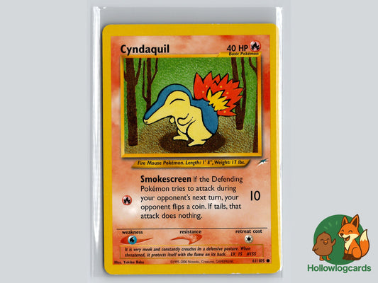 Image of Cyndaquil Neo Destiny (N4) #61