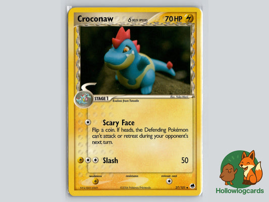 Image of Croconaw Dragon Frontiers (DF) #27