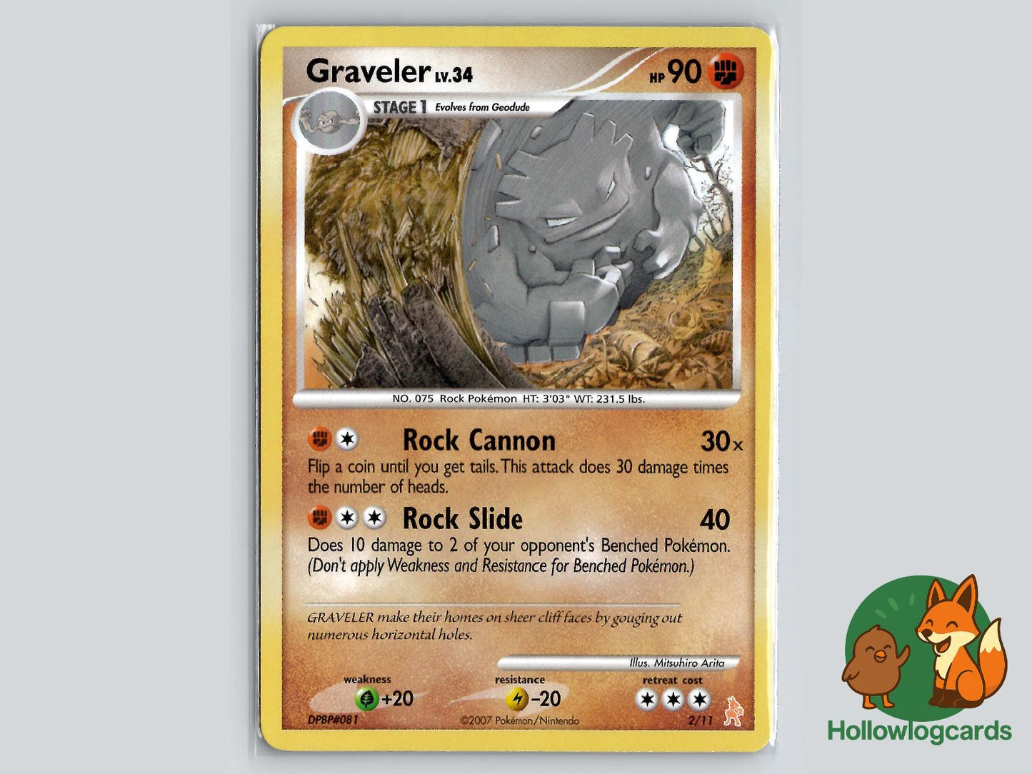 Graveler (2/11) Pokémon Card