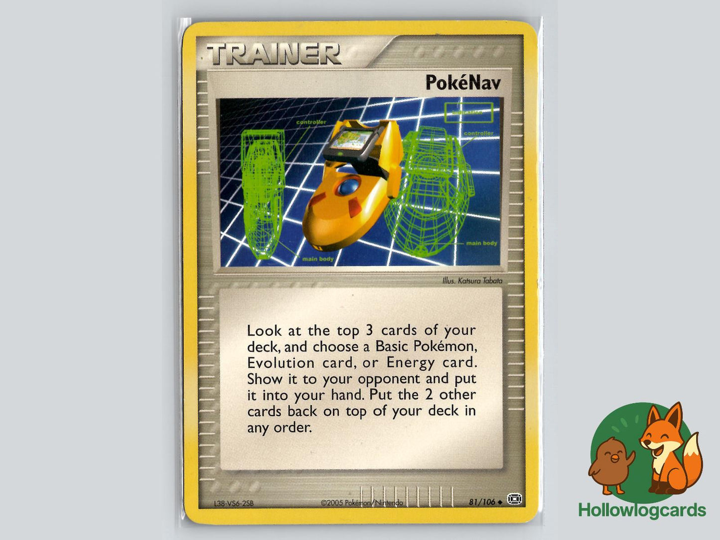 PokeNav (81/106) - Emerald Pokémon Card