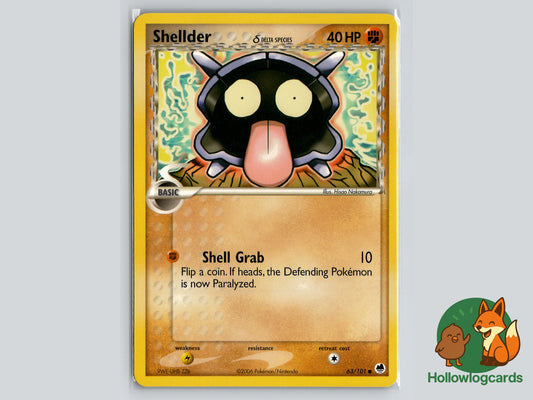 Image of Shellder Dragon Frontiers (DF) #63