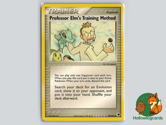 Image of Professor Elms Training Method Dragon Frontiers (DF) #79