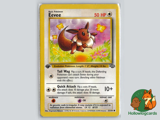 Eevee (51/64) - Jungle Pokémon Card