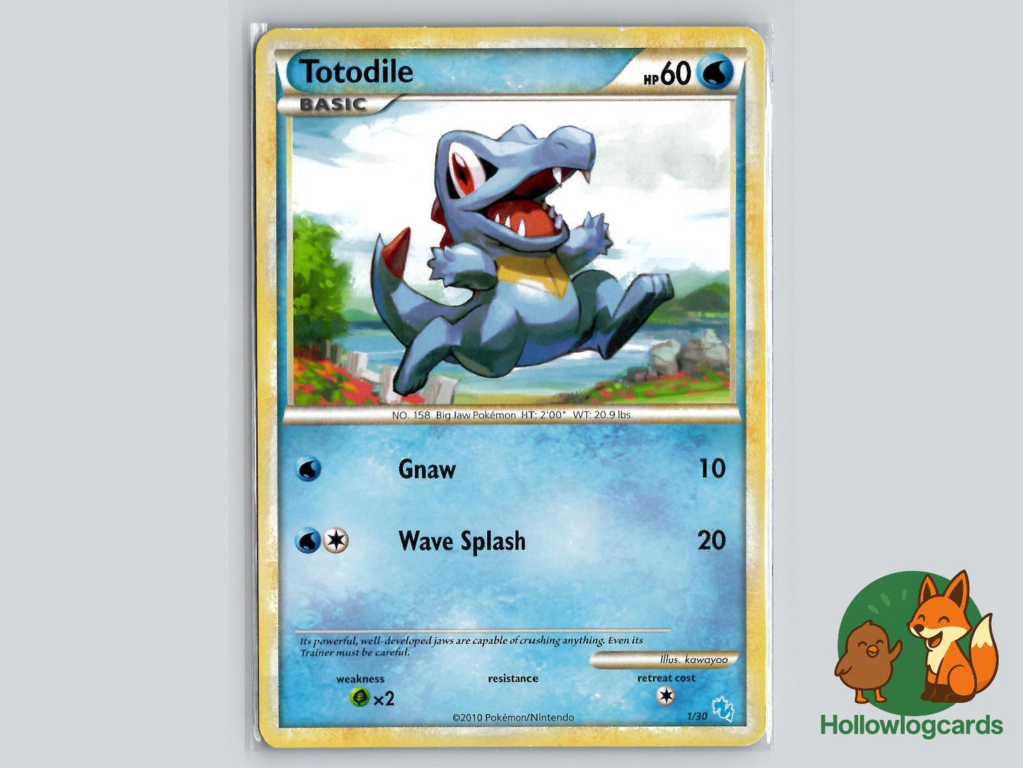 Totodile (1/30) Pokémon Card