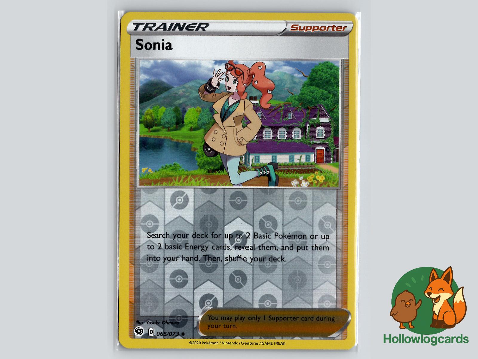 Sonia (065/073) - Champion's Path Pokémon Card