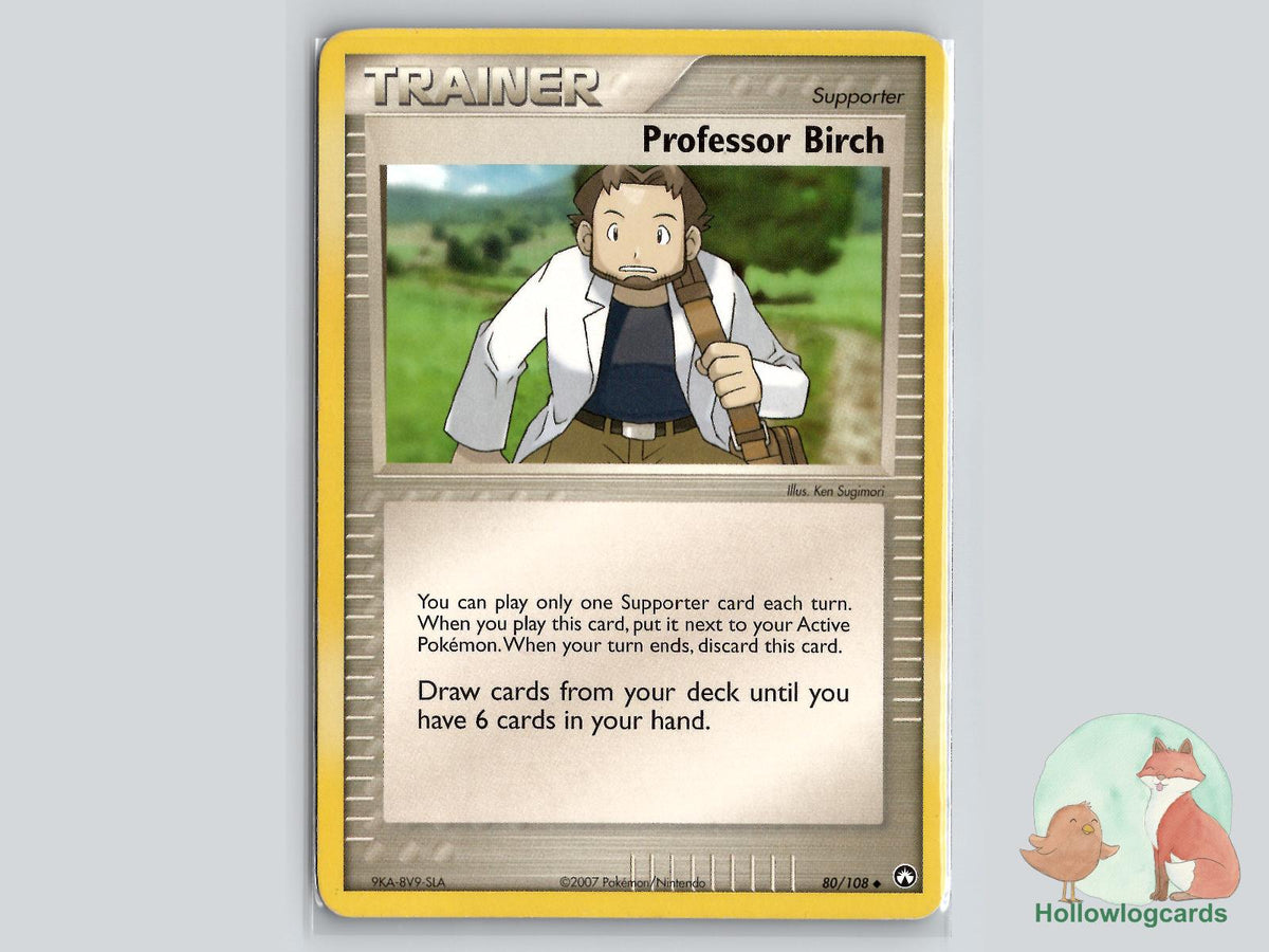 Professor Birch (80/108) - Power Keepers Pokémon Card