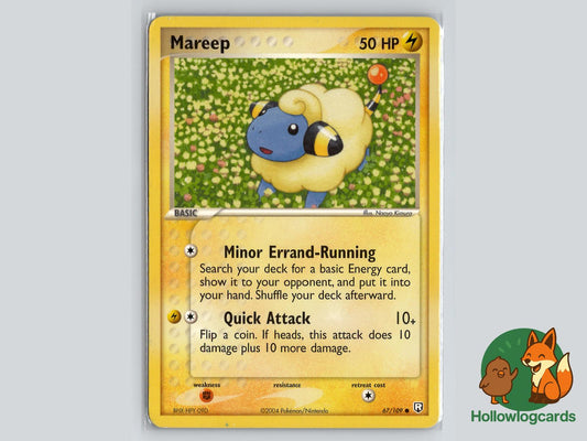 Mareep (67/109) - Team Rocket Returns Pokémon Card