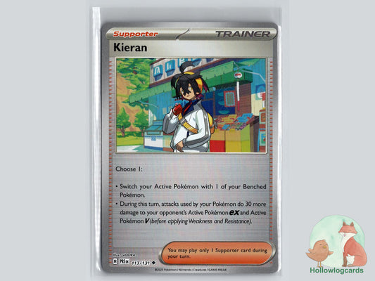 Kieran (113/131) - Prismatic Evolutions Pokémon Card