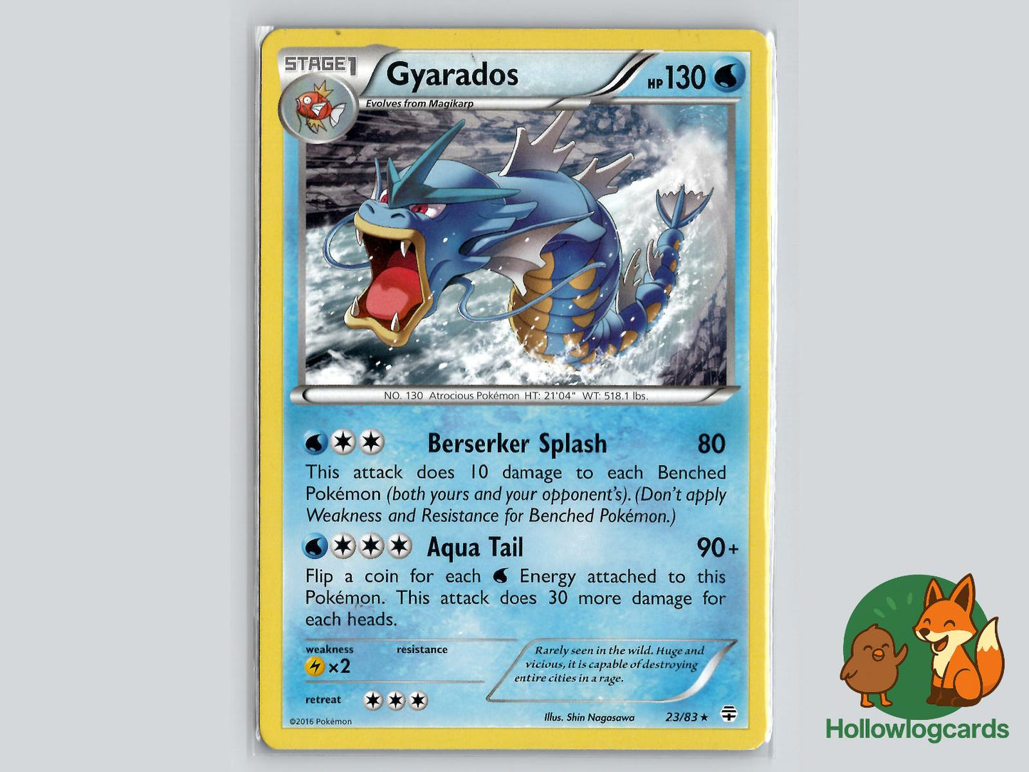 Gyarados (23/83) - Generations Pokémon Card