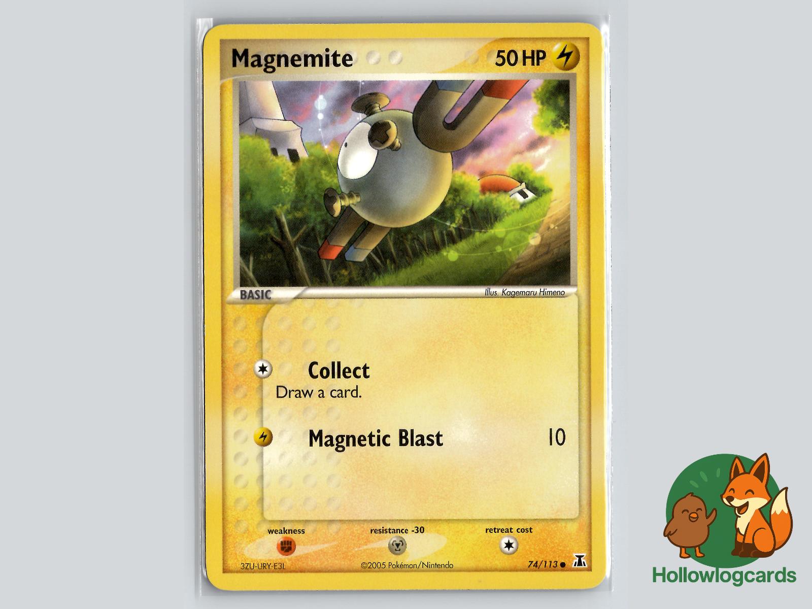 Magnemite (74/113) - Delta Species Pokémon Card