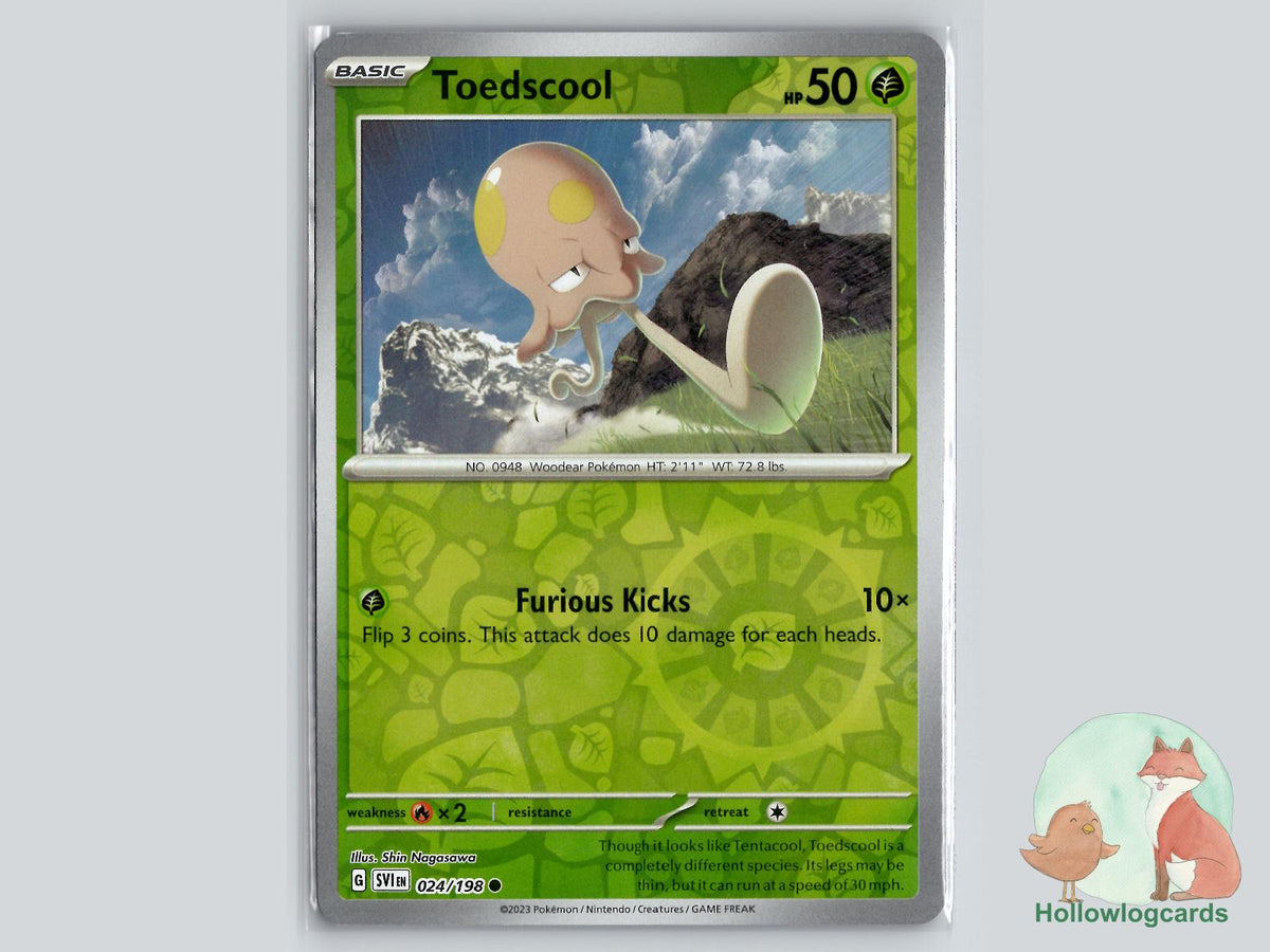 Toedscool (024/198) - Scarlet & Violet Pokémon Card