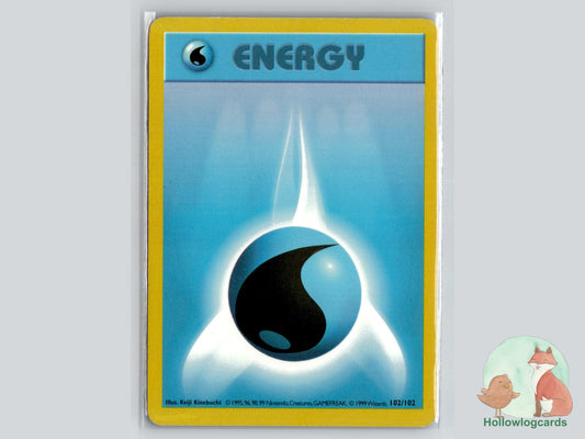 Water Energy (102/102) - Base Pokémon Card
