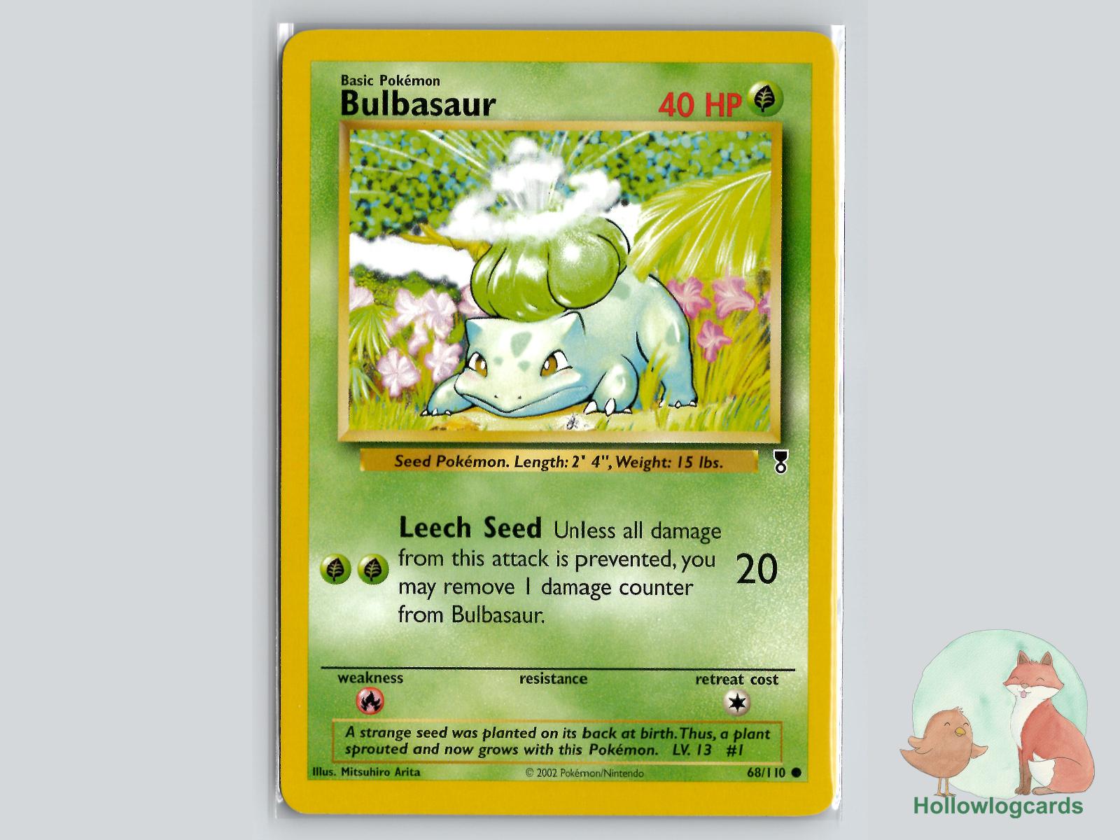 Bulbasaur (68/110) - Legendary Collection Pokémon Card