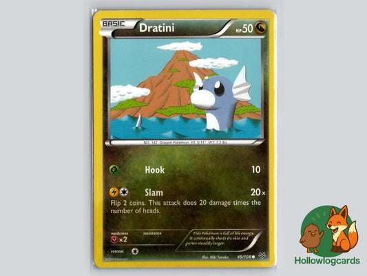 Dratini (49/108) - Roaring Skies Pokémon Card