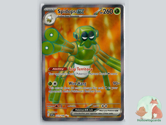 Spidops ex (223/198) - Scarlet & Violet Pokémon Card