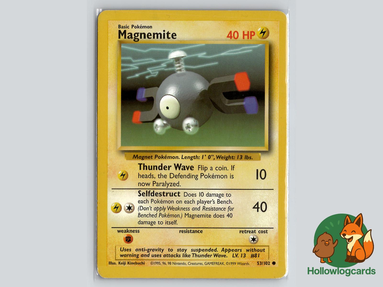 Magnemite (53/102) - Base Pokémon Card