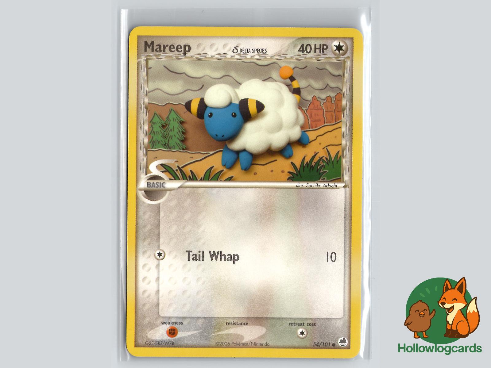Mareep (54/101) - Dragon Frontiers Pokémon Card
