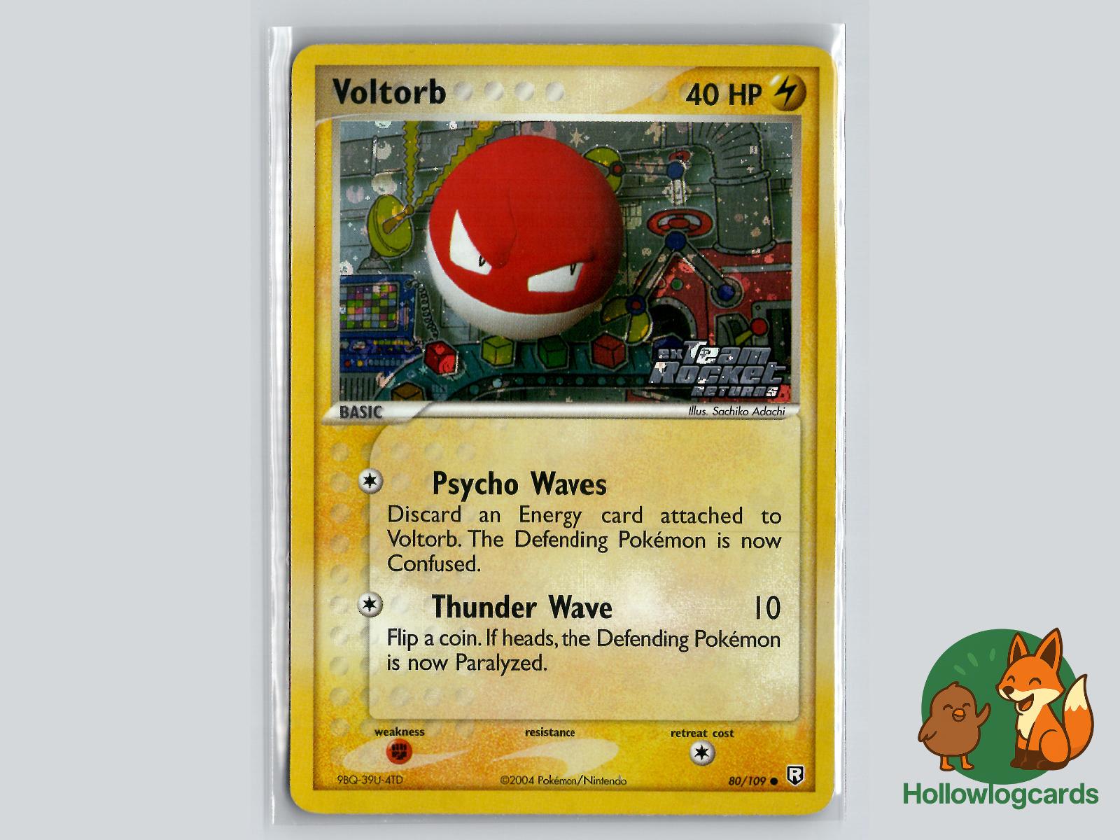Voltorb (80/109) - Team Rocket Returns Pokémon Card