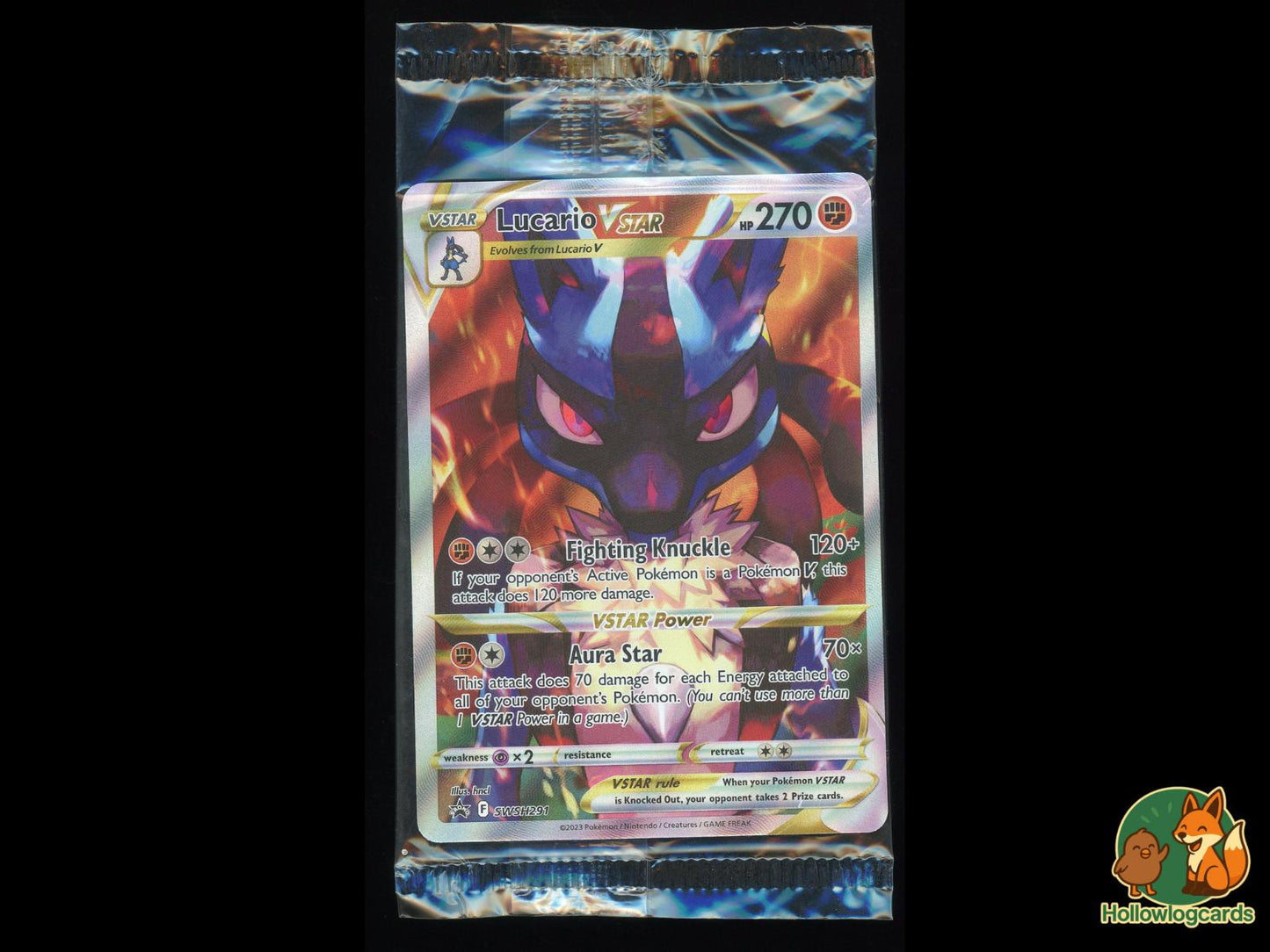 Lucario VSTAR ( SWSH291 ) Holo - Sword & Shield Promo - NM hncl