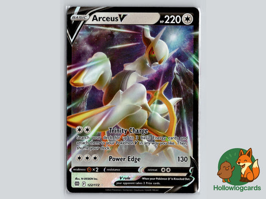 Arceus V (122/172) - Brilliant Stars Pokémon Card