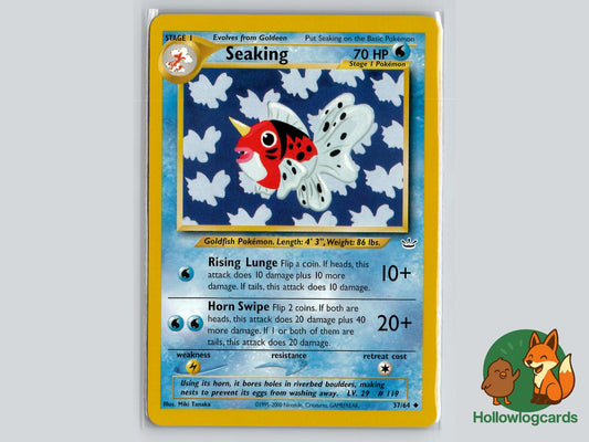 Seaking (37/64) - Neo Revelation Pokémon Card