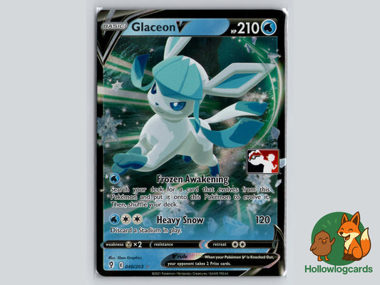 Image of Glaceon V Evolving Skies (EVS) #040