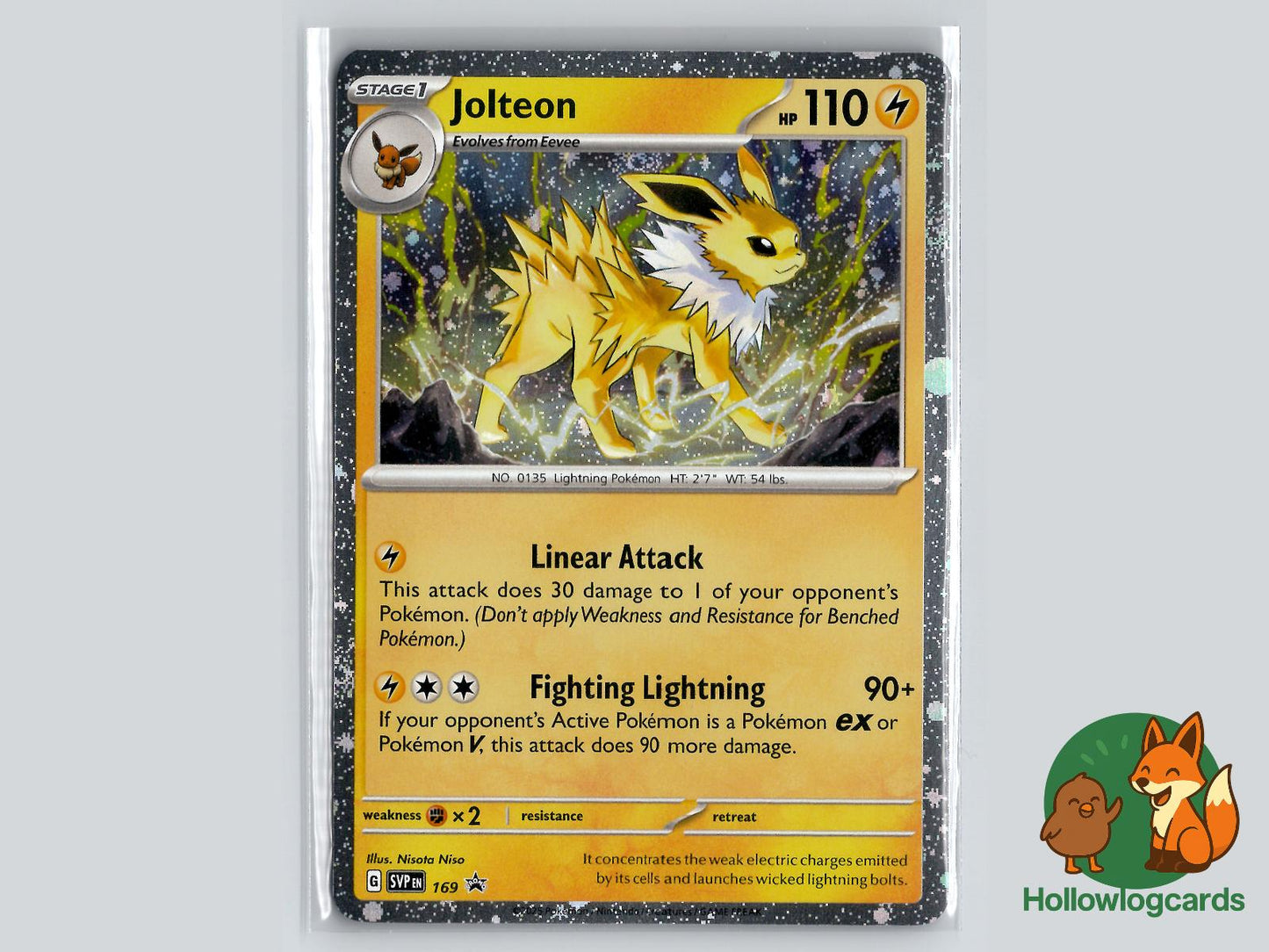 Jolteon (169) - Scarlet & Violet Pokémon Card