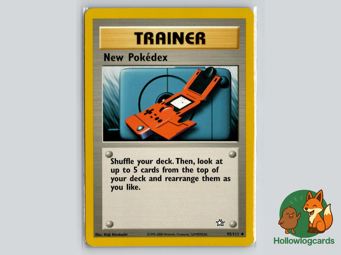 New Pokedex (95/111) - Neo Genesis Pokémon Card