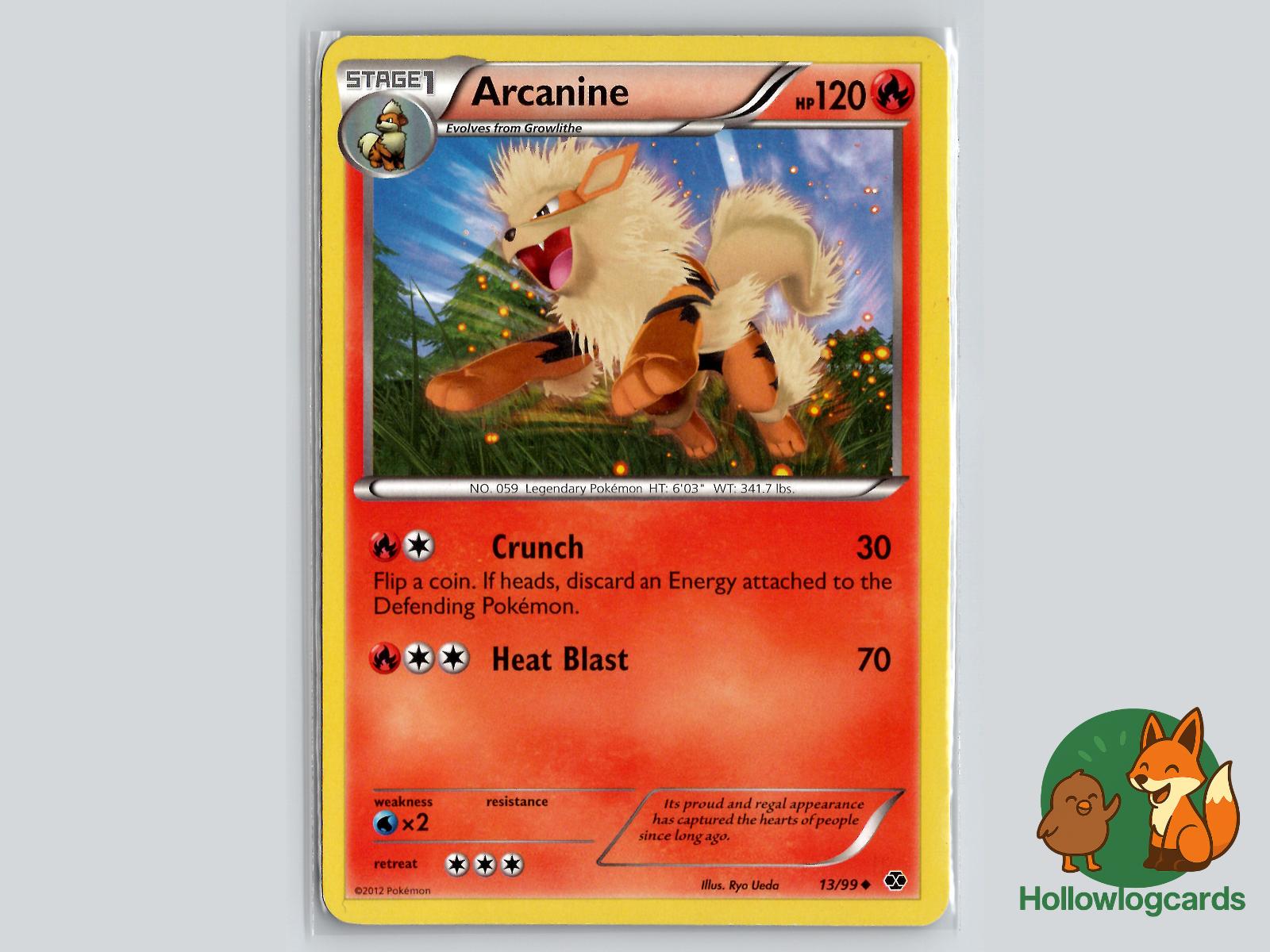 Arcanine (13/99) - Next Destinies Pokémon Card
