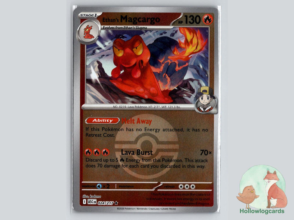 Ethan's Magcargo (024/217) Pokémon Card