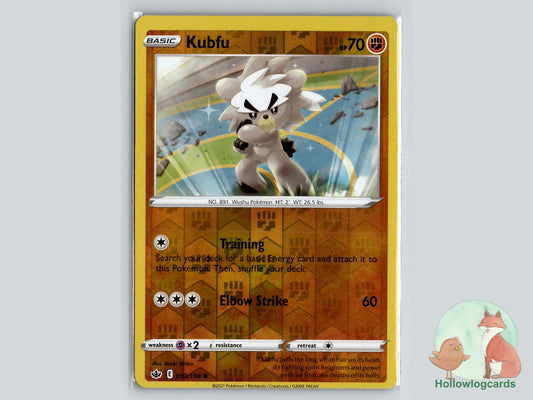 Kubfu (093/198) - Chilling Reign Pokémon Card