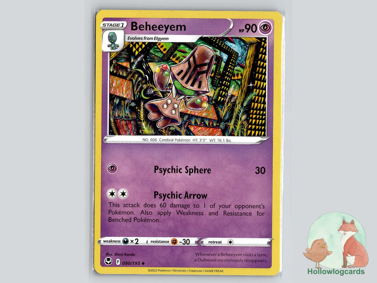 Beheeyem (080/195) - Silver Tempest Pokémon Card