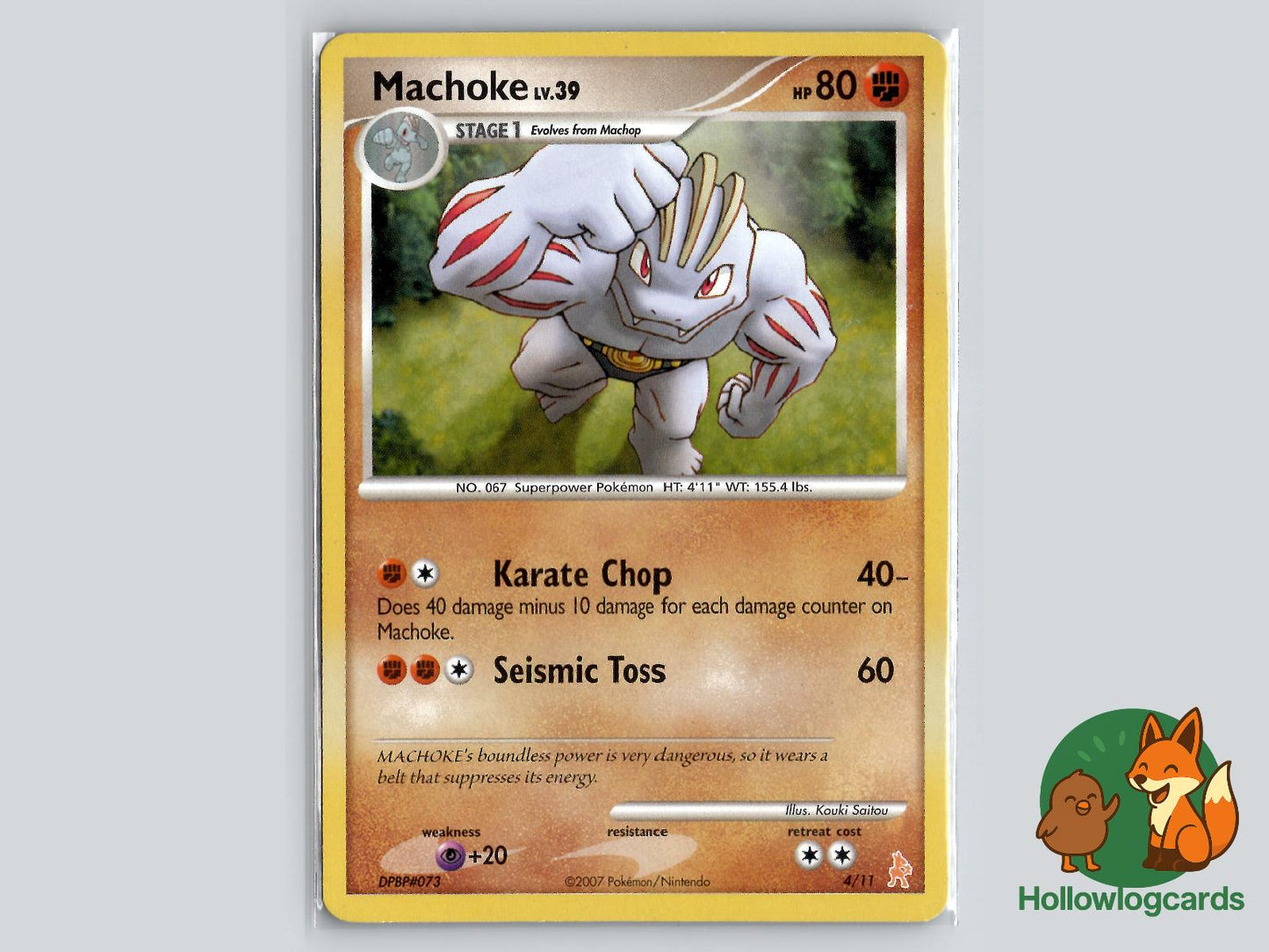 Machoke (4/11) Pokémon Card