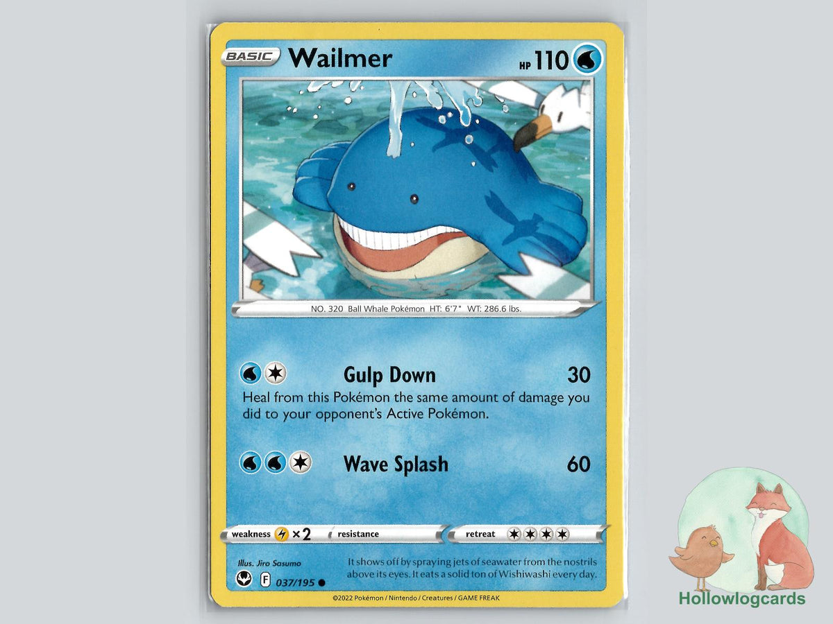 Wailmer (037/195) - Silver Tempest Pokémon Card