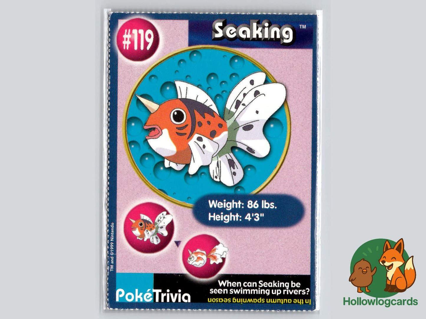 Seaking (119) Pokémon Card