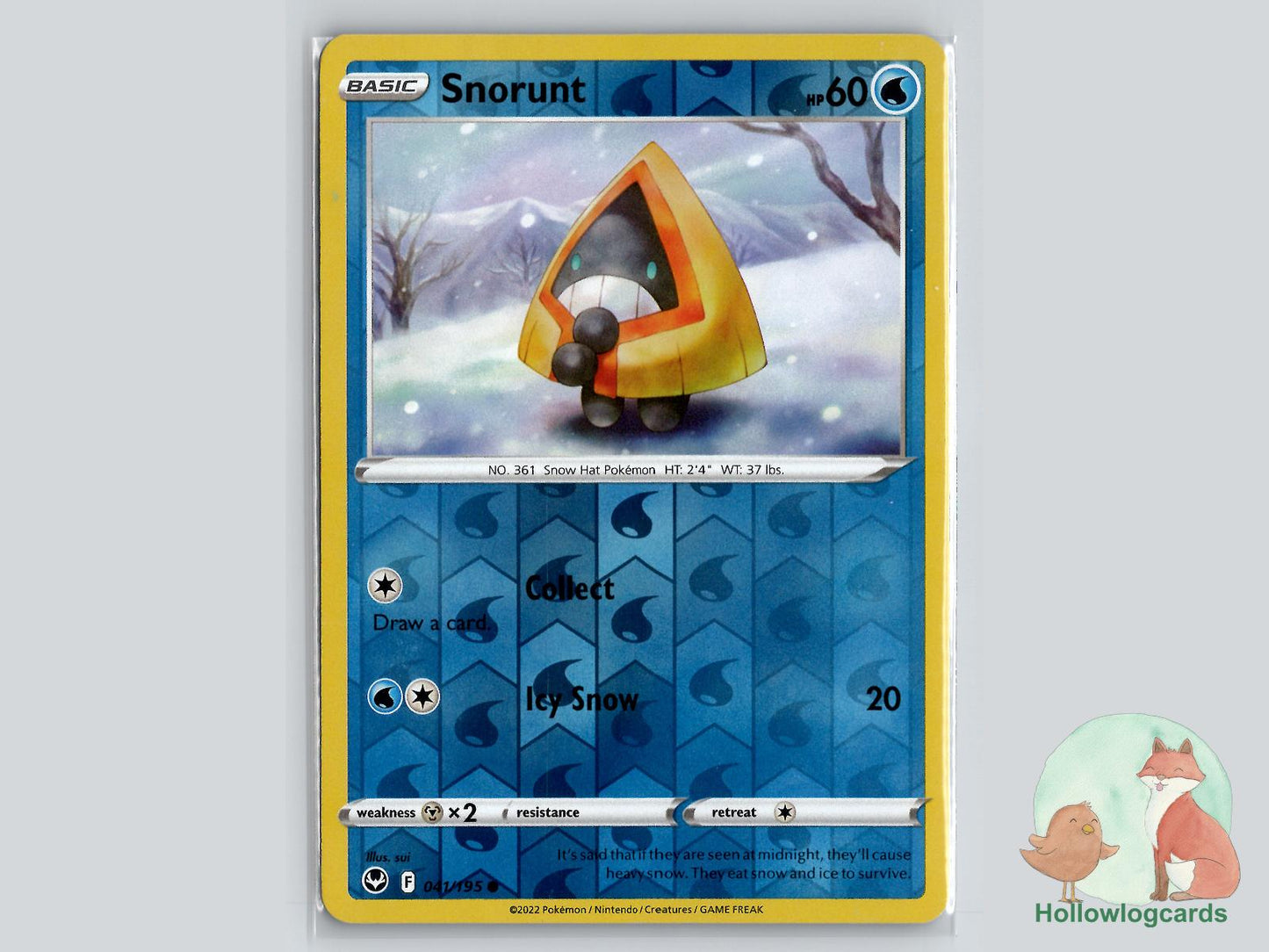 Snorunt (041/195) - Silver Tempest Pokémon Card