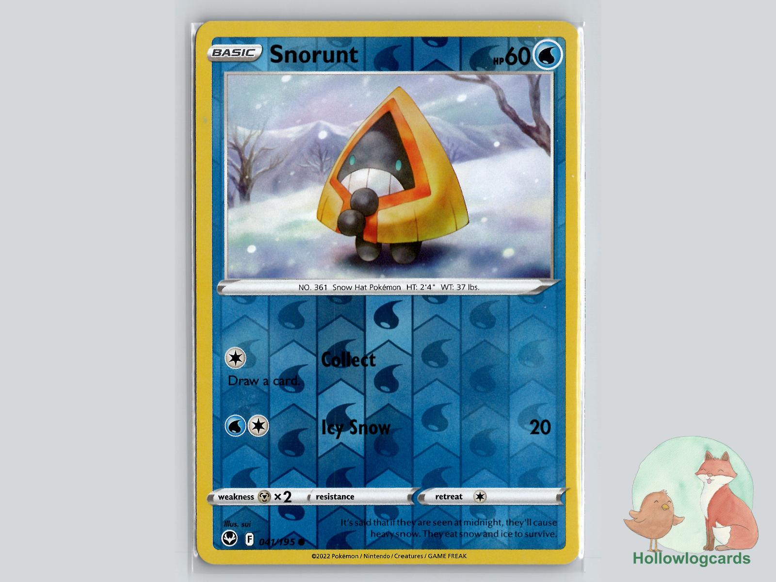 Snorunt (041/195) - Silver Tempest Pokémon Card