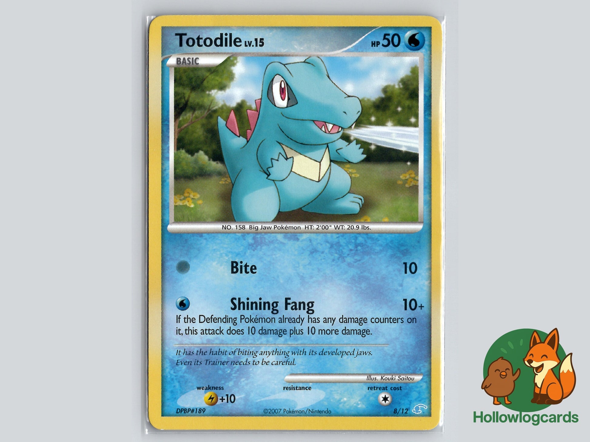 Image of Totodile Mysterious Treasures (MT) #106